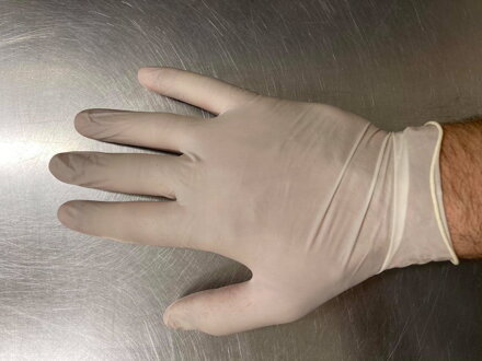 Tenké latexové rukavice 875